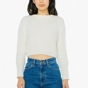 Cropped Fisherman Pullover